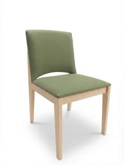 Chaise rembourrée 4 pieds Soline